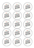75th Birthday Edible Icing Cake Topper or Ribbon (04)