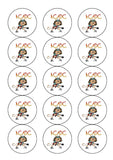 AC/DC 02 Edible Icing Cake Topper or Ribbon
