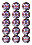 Alton Towers 01 Edible Icing Cake Topper or Ribbon