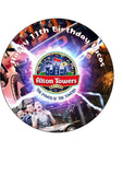 Alton Towers 01 Edible Icing Cake Topper or Ribbon