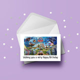 Alton Towers 02 Birthday Card