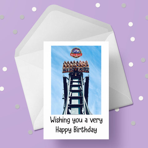 Alton Towers 03 Birthday Card