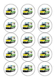 Ambulance Edible Icing Cake Topper 01