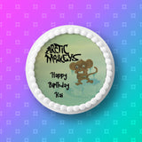 Arctic Monkeys 02 Edible Icing Cake Topper or Ribbon