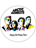 Arctic Monkeys Edible Icing Cake Topper 01