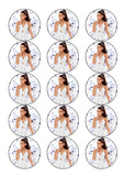 Ariana Grande 03 Edible Icing Cake Topper or Ribbon