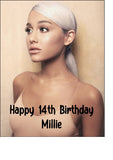 Ariana Grande Edible Icing Cake Topper 05
