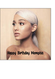 Ariana Grande Edible Icing Cake Topper 05