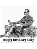 Arnold Schwarzenegger 03 Edible Icing Cake Topper or Ribbon