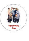 BTS Edible Icing Cake Topper 03