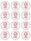 New Baby Edible Icing Cake Topper 09 - Baby Shower