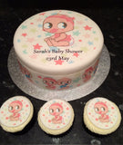 New Baby Edible Icing Cake Topper 09 - Baby Shower