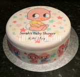 New Baby Edible Icing Cake Topper 10 - Baby Shower