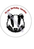 Badger 02 Edible Icing Cake Topper