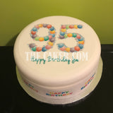 95th Birthday Balloons Edible Icing Cake Topper or Ribbon