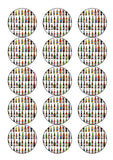 Lager Bottles Edible Icing Cake Topper