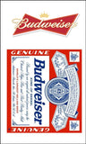 Beer, Lager Label 02 Edible Icing Topper - Budweiser