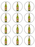 Beer 05 Edible Icing Cake Topper or Ribbon - Stella Artois