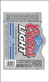 Beer, Lager Label Edible Icing Topper 09 Coors Light