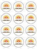 Bible Edible Icing Cake Topper 01