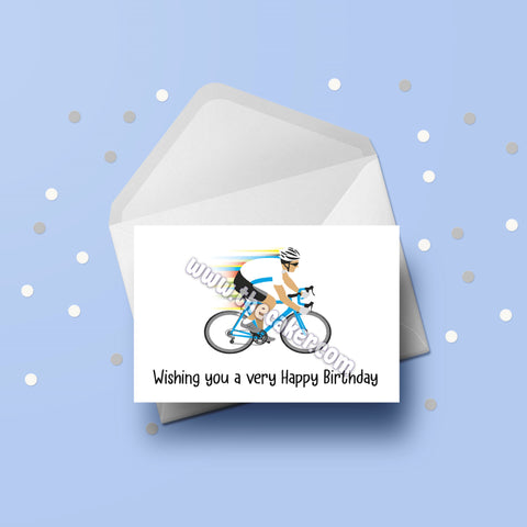 Bicycle Birthday Card 03