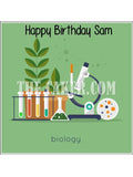 Biology Science Edible Icing Cake Topper