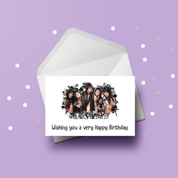 Black Veil Brides Birthday Card