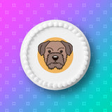 Border Terrier Edible Icing Cake Topper 02