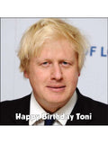 Boris Johnson Edible Icing Cake Topper 01