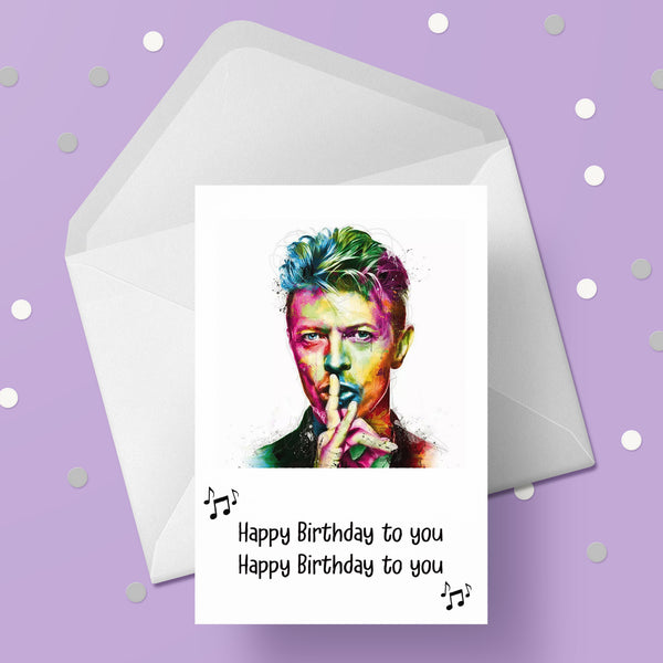 David Bowie Birthday Card 03