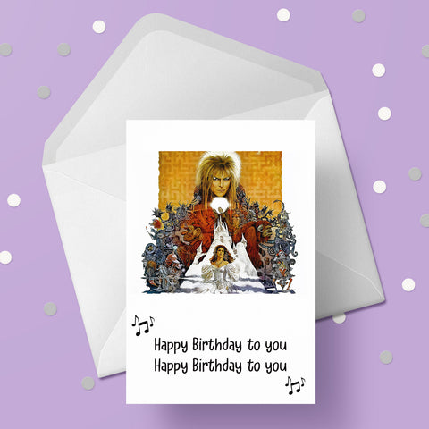 David Bowie 04 Birthday Card