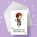 Boy George 03 Birthday Card