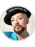 Boy George 02 Edible Icing Cake Topper