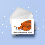 Bricklayer Birthday Card