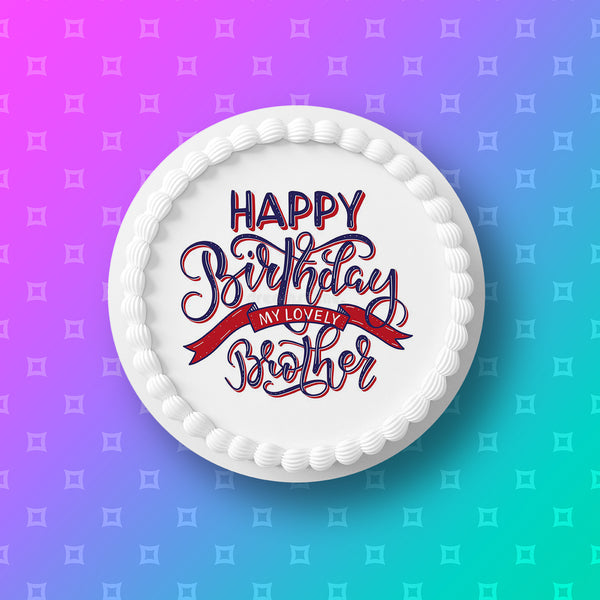 Brother Edible Icing Cake Topper 04