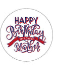 Brother Edible Icing Cake Topper 04