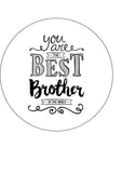 Brother Edible Icing Cake Topper 14 - Best Brother