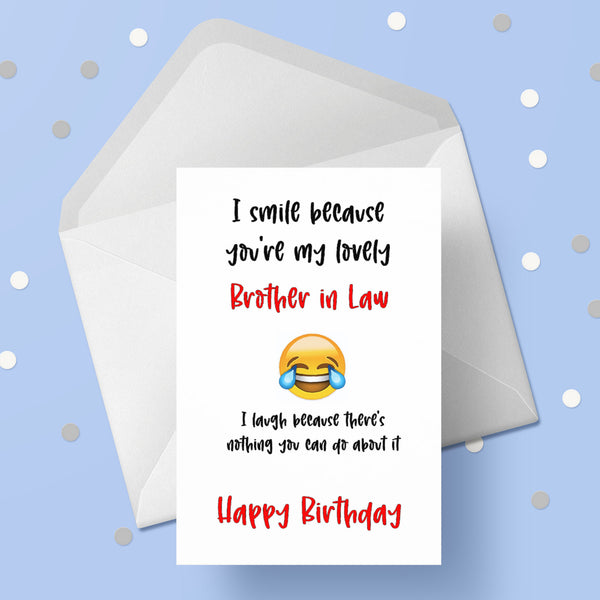 Brother in Law Birthday Card 03