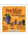 Buckfast Tonic Wine Label Edible Icing Topper