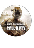 Call of Duty Edible Icing Cake Topper 01