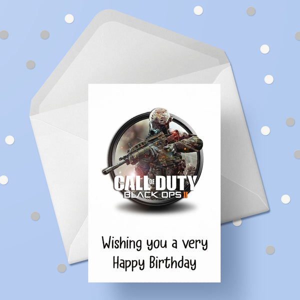 Call of Duty Birthday Card 05