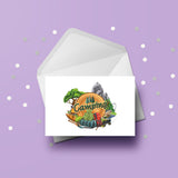 Camping Birthday Card 02