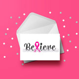Breast Cancer Card 01 Believe