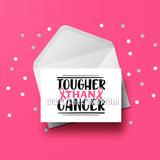 Breast Cancer Card 09 Tougher than cancer