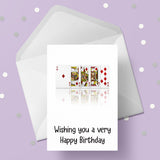 Playing Cards Birthday Card 02