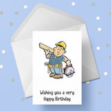 Carpenter Birthday Card 02