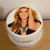 Celine Dion Edible Icing Cake Topper 02
