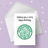 Any Football Badge Birthday Card