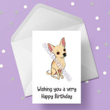 Chihuahua Birthday Card 03