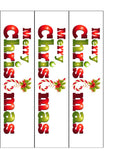 Christmas Cake Topper 28 - Snowmen Heart